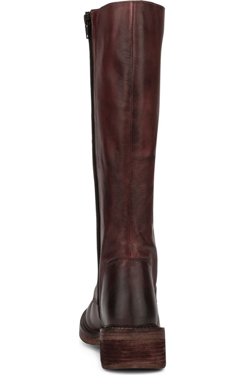 VINTAGE FOUNDRY Sadelle Lace-Up Boot, Alternate, color, Burgundy