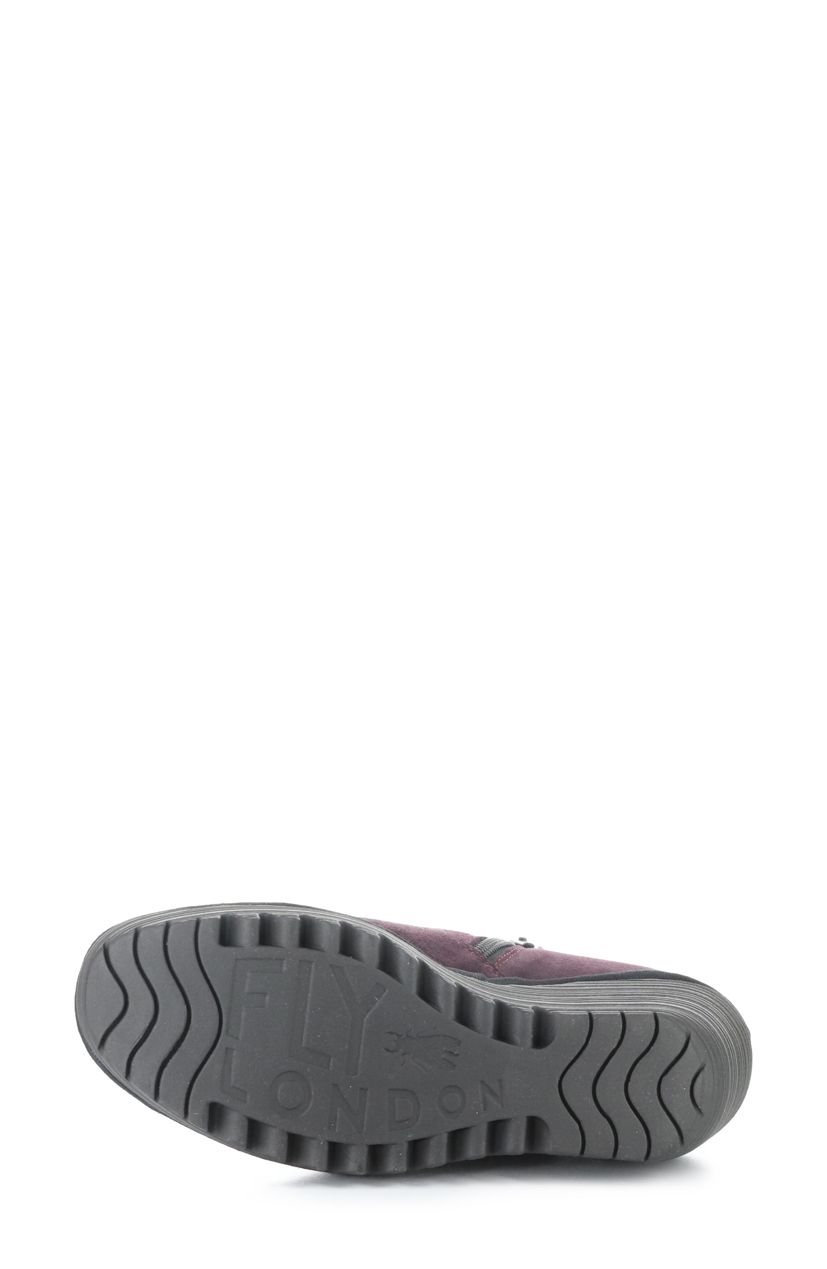 Fly London Yuji Wedge Bootie, Alternate, color, Purple