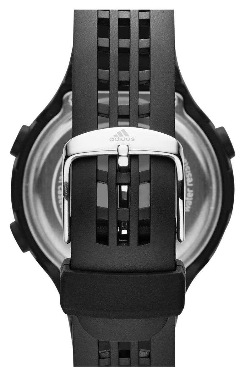 adidas Performance adidas Originals 'Questra' Rubber Strap Watch, 42mm, Alternate, color, 