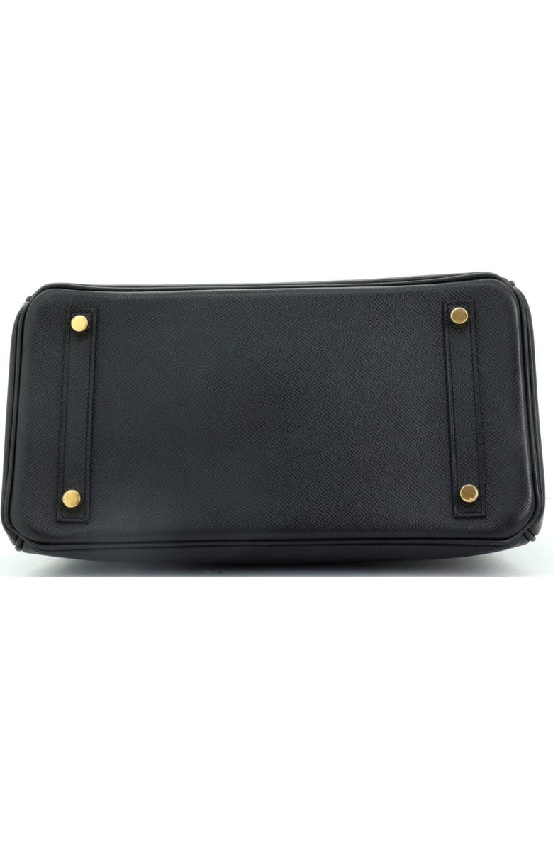 Pre-Owned Hermes Birkin Handbag Black Epsom with Gold Hardware 30, Alternate, color, Noir