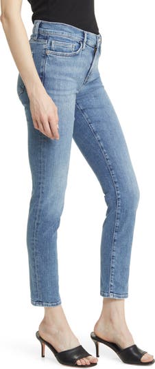 NWT Frame Le Garcon Boyfriend fashion Jeans Light Wash Blue sz 27 Mid Rise Straight