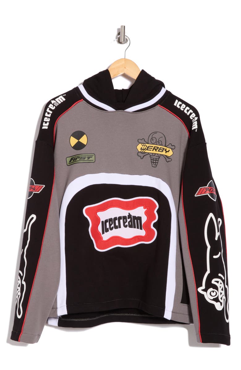 ICECREAM First Place Colorblock Pullover Hoodie, Alternate, color,