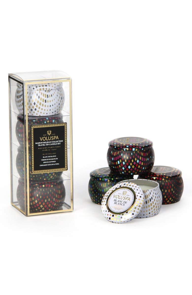 Voluspa Maison Travel Tin Candles, Main, color,