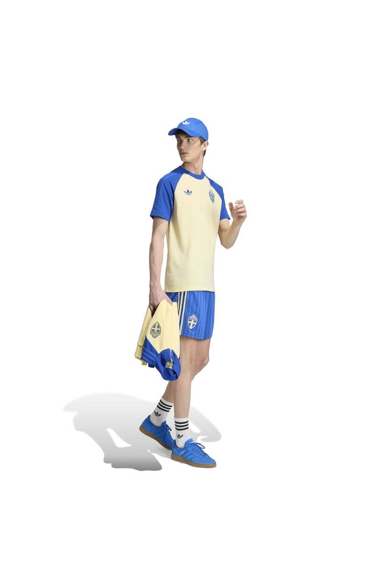adidas Men's adidas Yellow Sweden National Team Originals T-Shirt, Alternate, color, Yellow