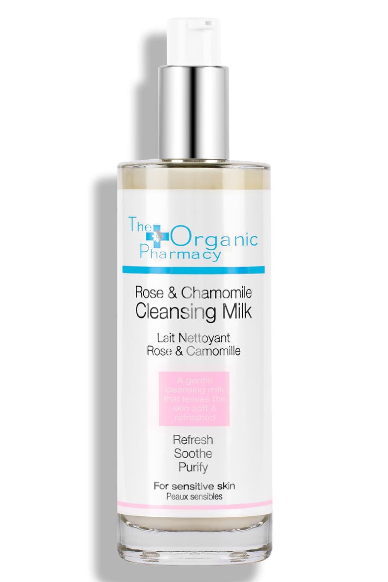 Rose & Chamomile Cleansing Milk, Main, color, NO COLOR