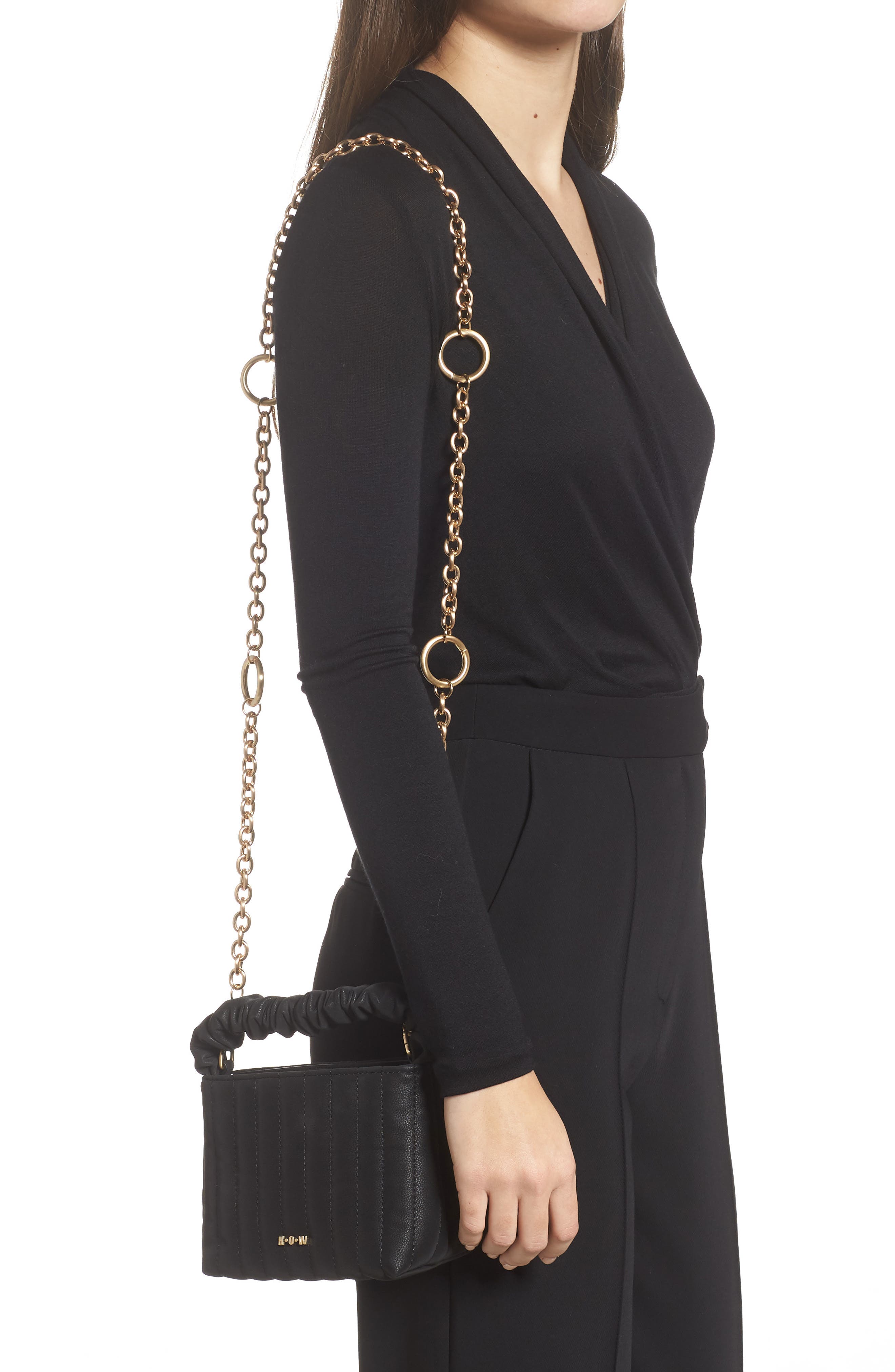 HOUSE OF WANT How We Brunch Vegan Leather Mini Tote, Alternate, color, 