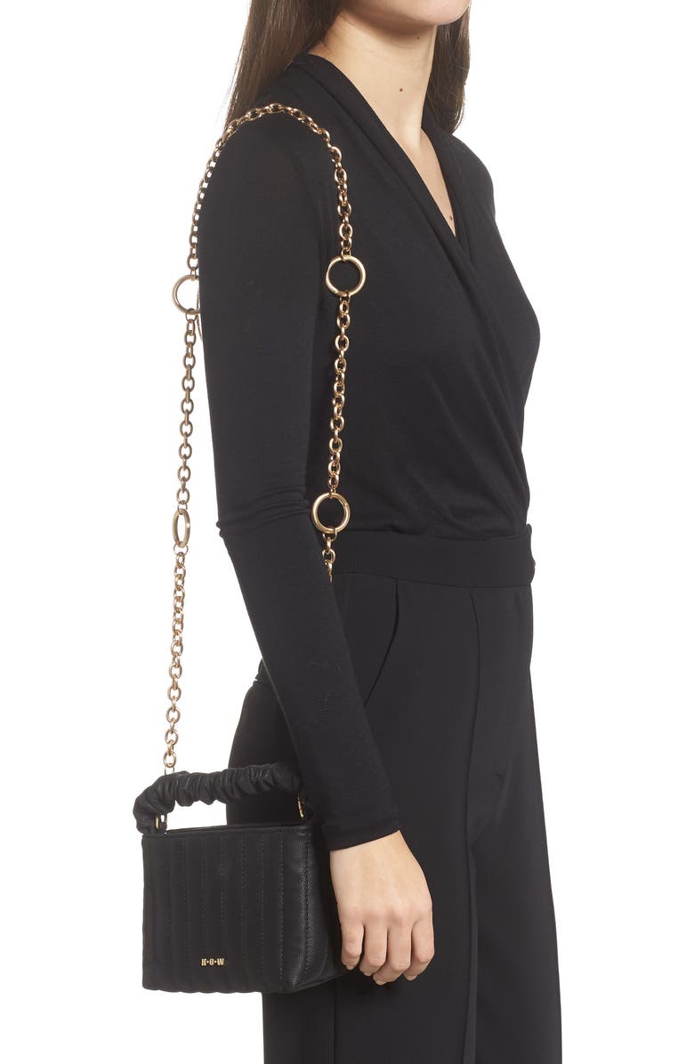 HOUSE OF WANT How We Brunch Vegan Leather Mini Tote, Alternate, color,