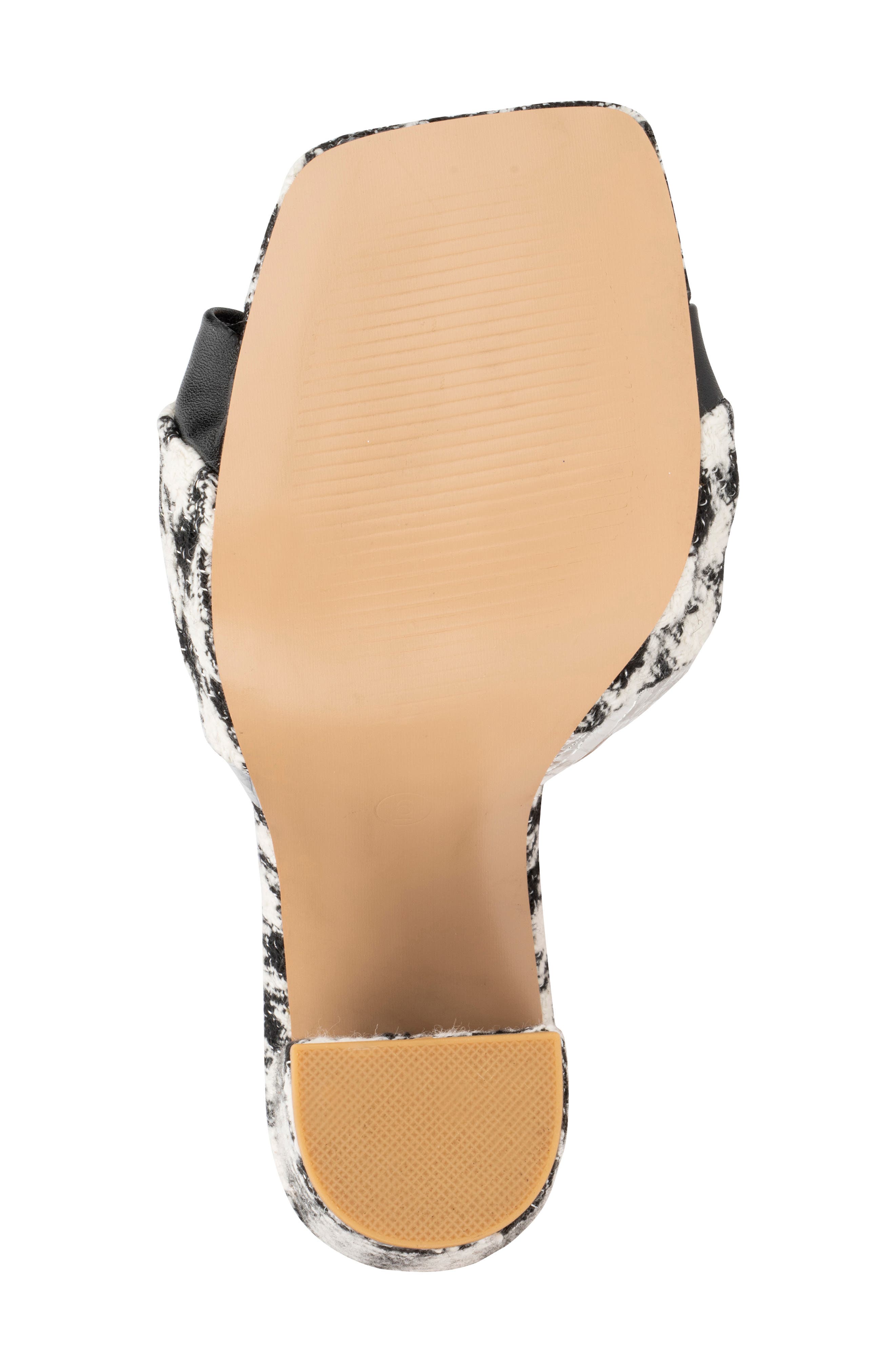 NEW YORK AND COMPANY Anthi Houndstooth Block Heel Sandal, Alternate, color, 