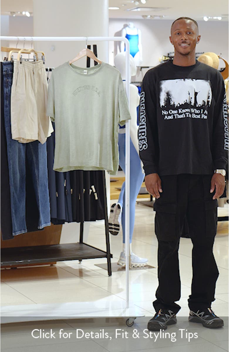 Weathered Logo Graphic T-Shirt, sales video thumbnail