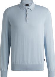 BOSS Gemello Cotton Polo Sweater