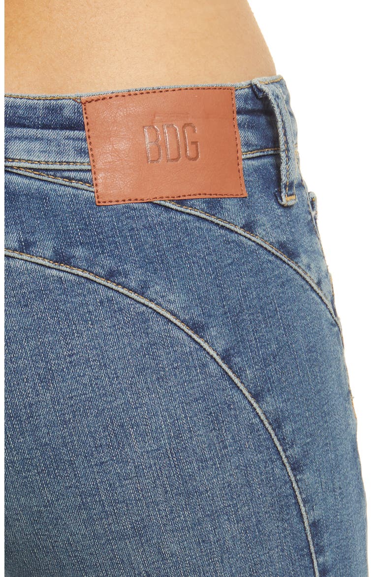 Curve Flare Jeans, Alternate, color, MID VINTAGE