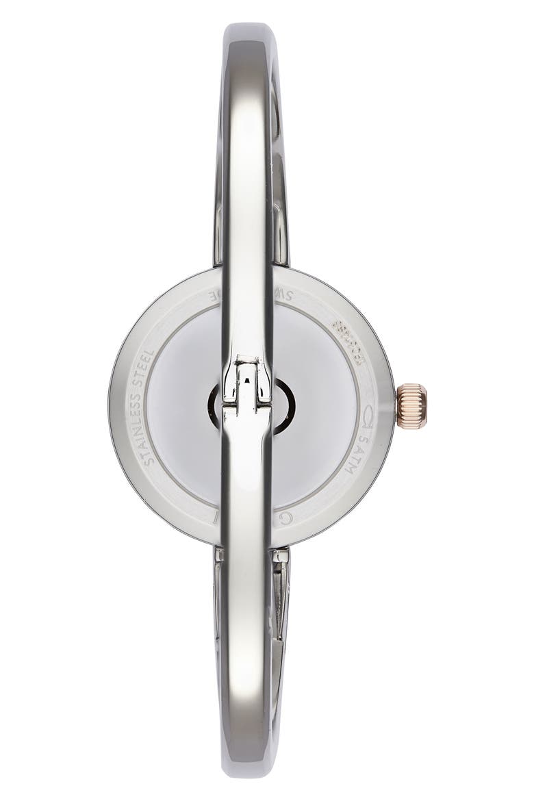 Model 2000 Bangle Bracelet Watch, 24mm, Alternate, color, SILVER