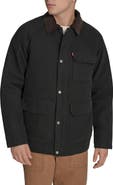 Levi's Cotton Canvas Field Jacket with Corduroy Collar