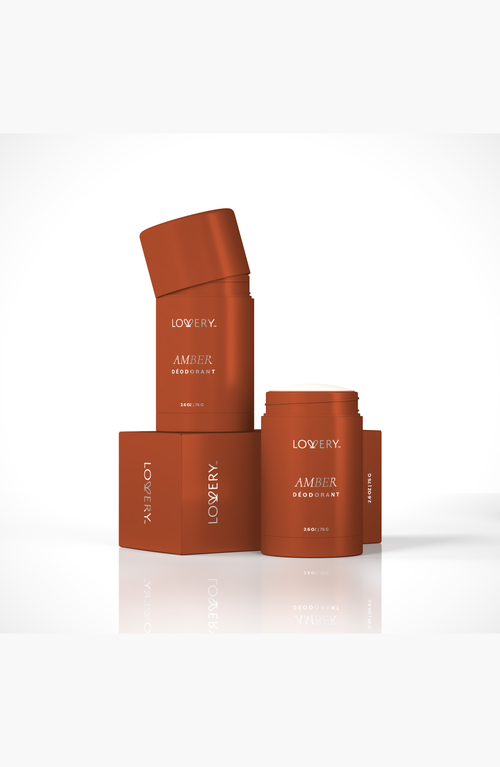 Lovery Aluminum Free Deodorant Stick In Amber