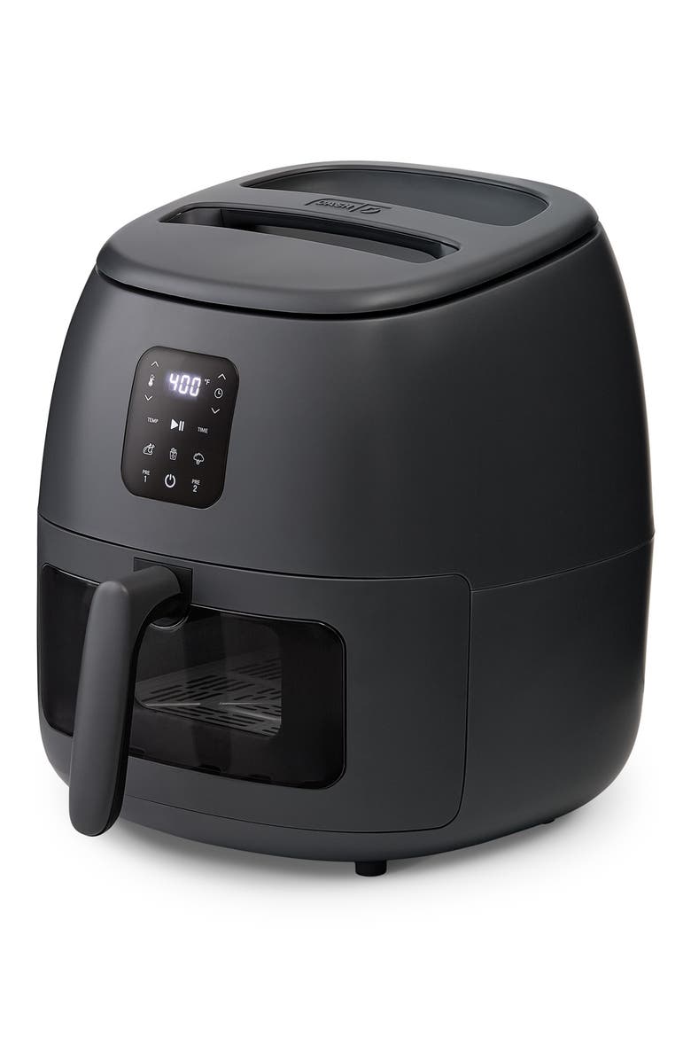 6-Quart FlashFry Digital Infrared Air Fryer, Main, color, FORGED IRON