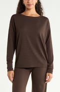Zella Textured Equilibrium Long Sleeve T-Shirt