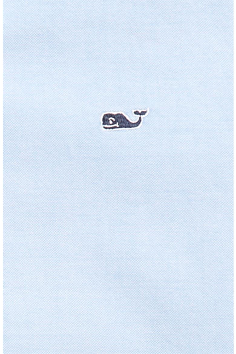 Kids' Button-Down Stretch Cotton Oxford Shirt, Alternate, color, OCEAN BREEZE