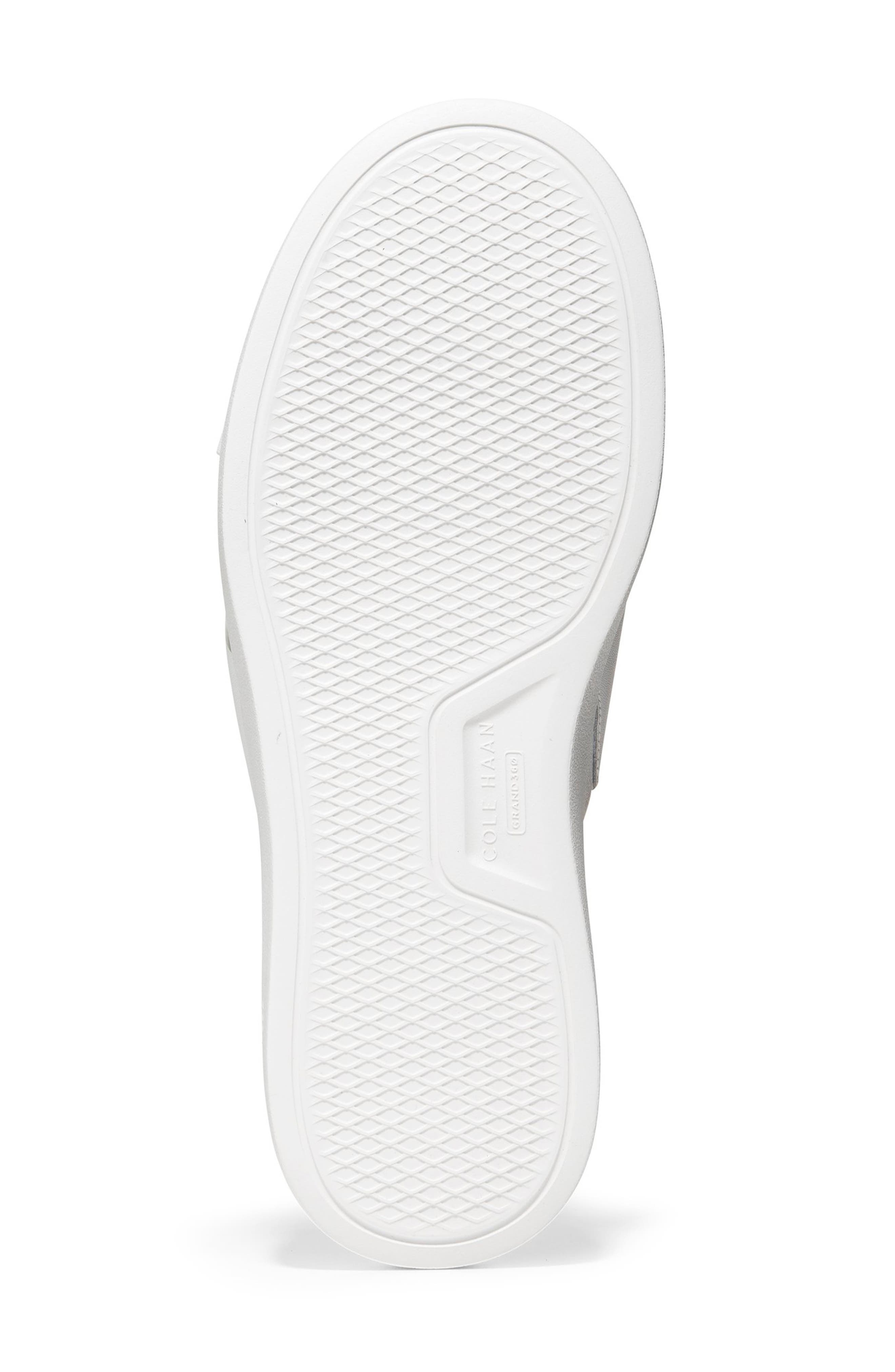 GrandPro Rally Slide Sandal, Alternate, color, OPTIC WHITE LEATHER
