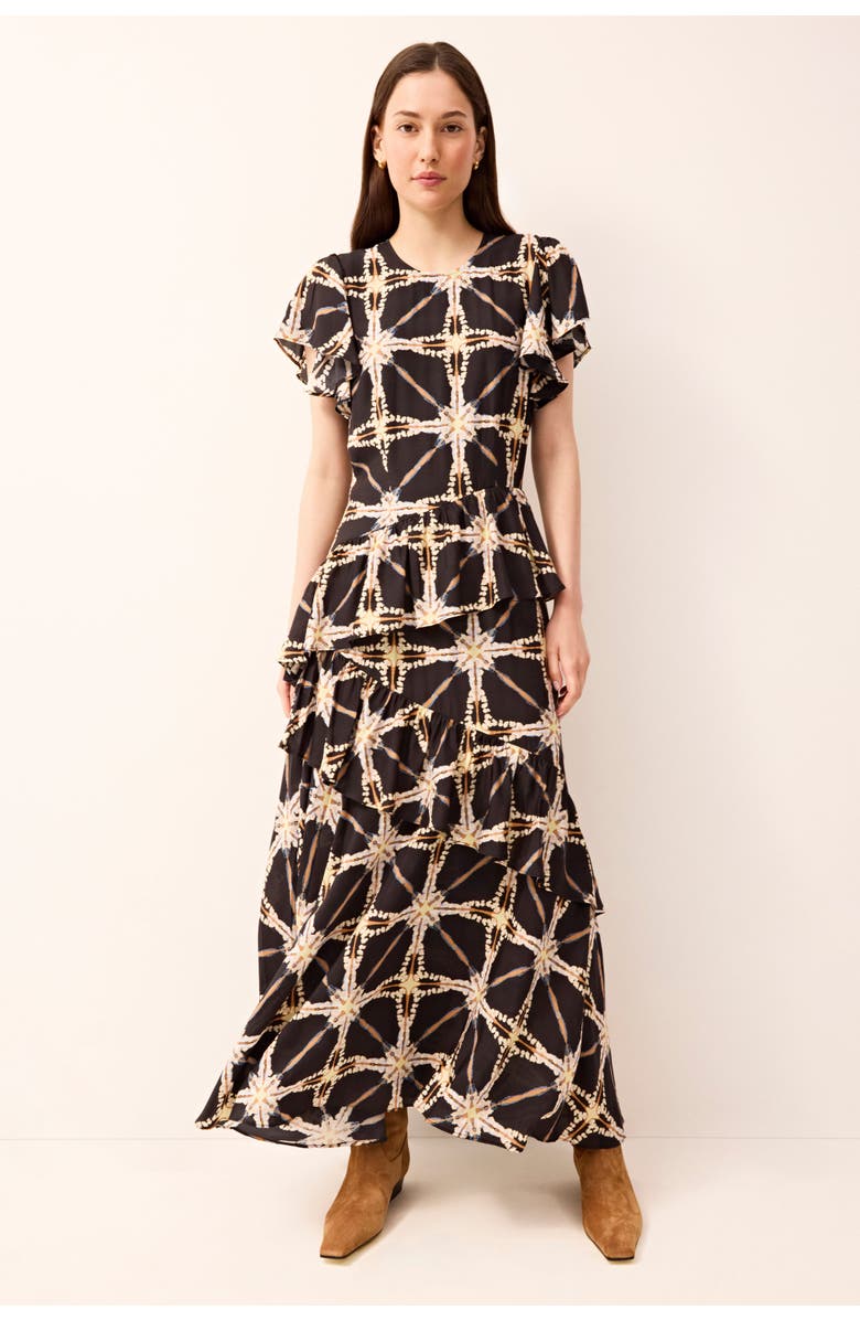 Marie Oliver Quinby Dress, Main, color, Black