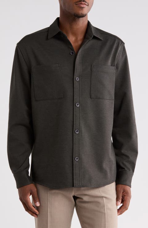 Fegan Long Sleeve Overshirt