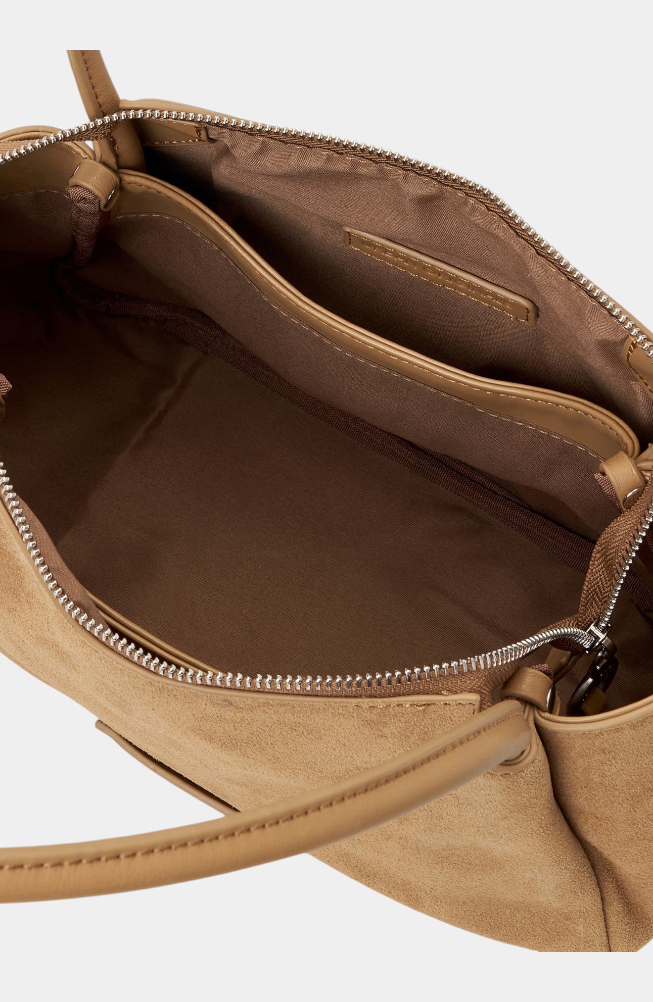 Please Stay Shoulder Bag, Alternate, color, TAUPE