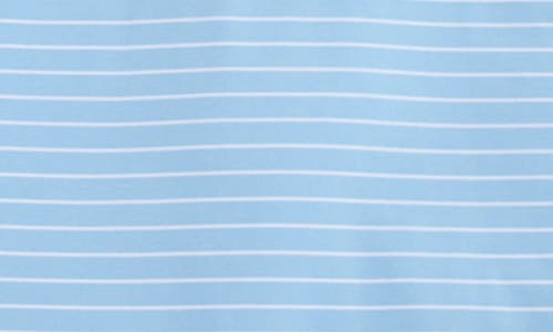 Vineyard Vines Palmero Brrr° Performance Polo In Jake Blue Cat/white