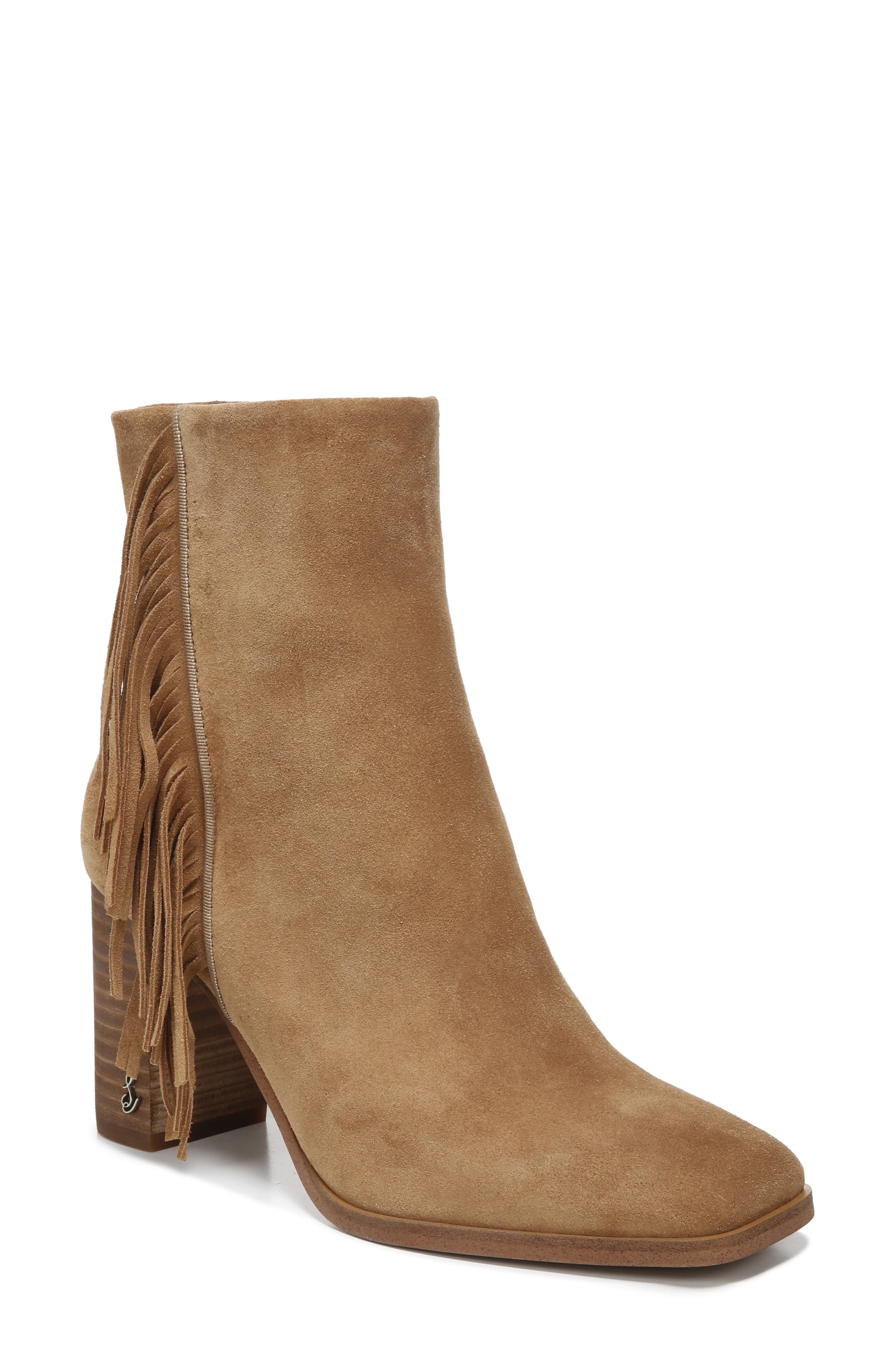 Sam Edelman Ona Fringe Bootie, Main, color, 