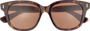 Gucci 52mm Square Sunglasses