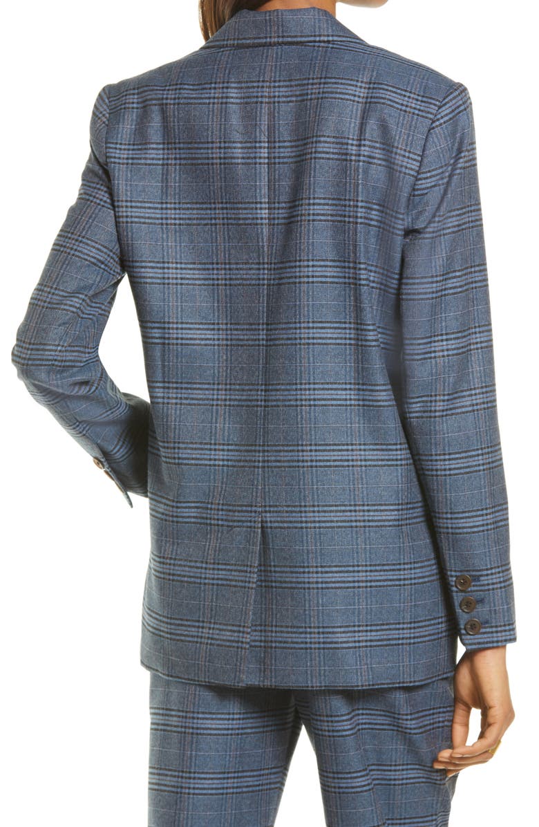 Treasure & Bond Plaid Blazer, Alternate, color,