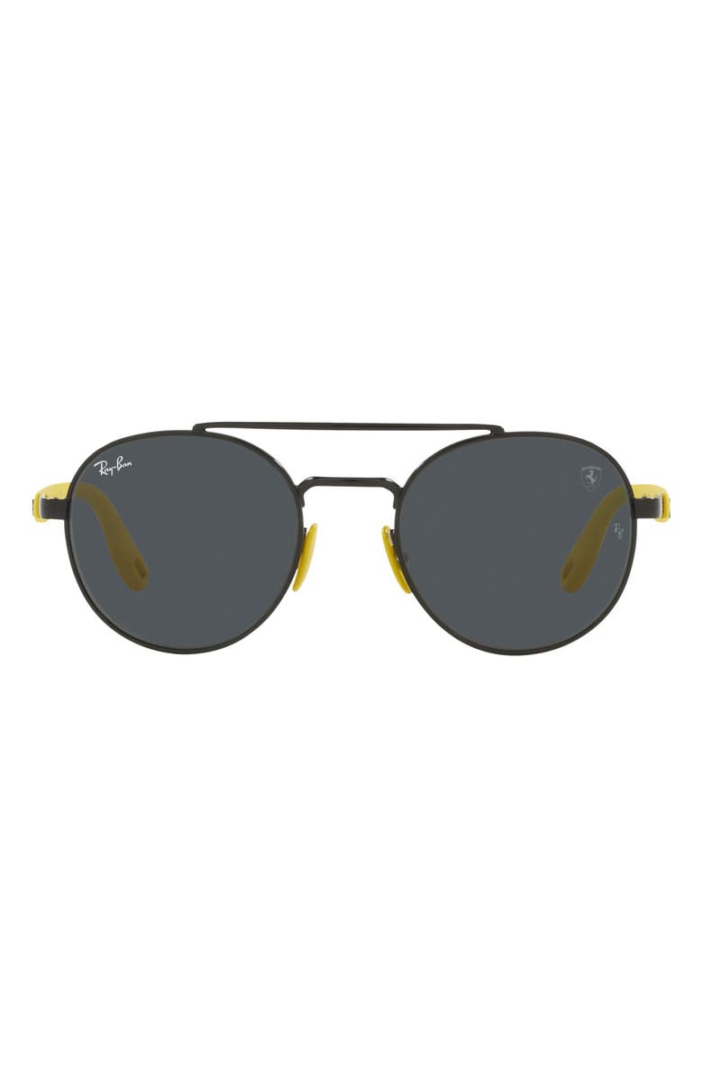 Ray-Ban Phantos 51mm Round Sunglasses, Main, color, 