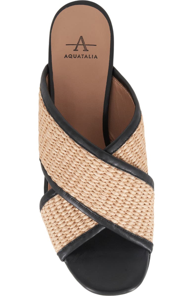 Aquatalia Madyson Water Repellent Platform Slide Sandal, Alternate, color,