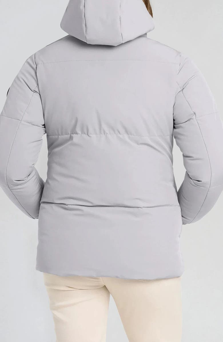 Noize Stacy Water Resistant Hooded Puffer Jacket, Alternate, color, Silver