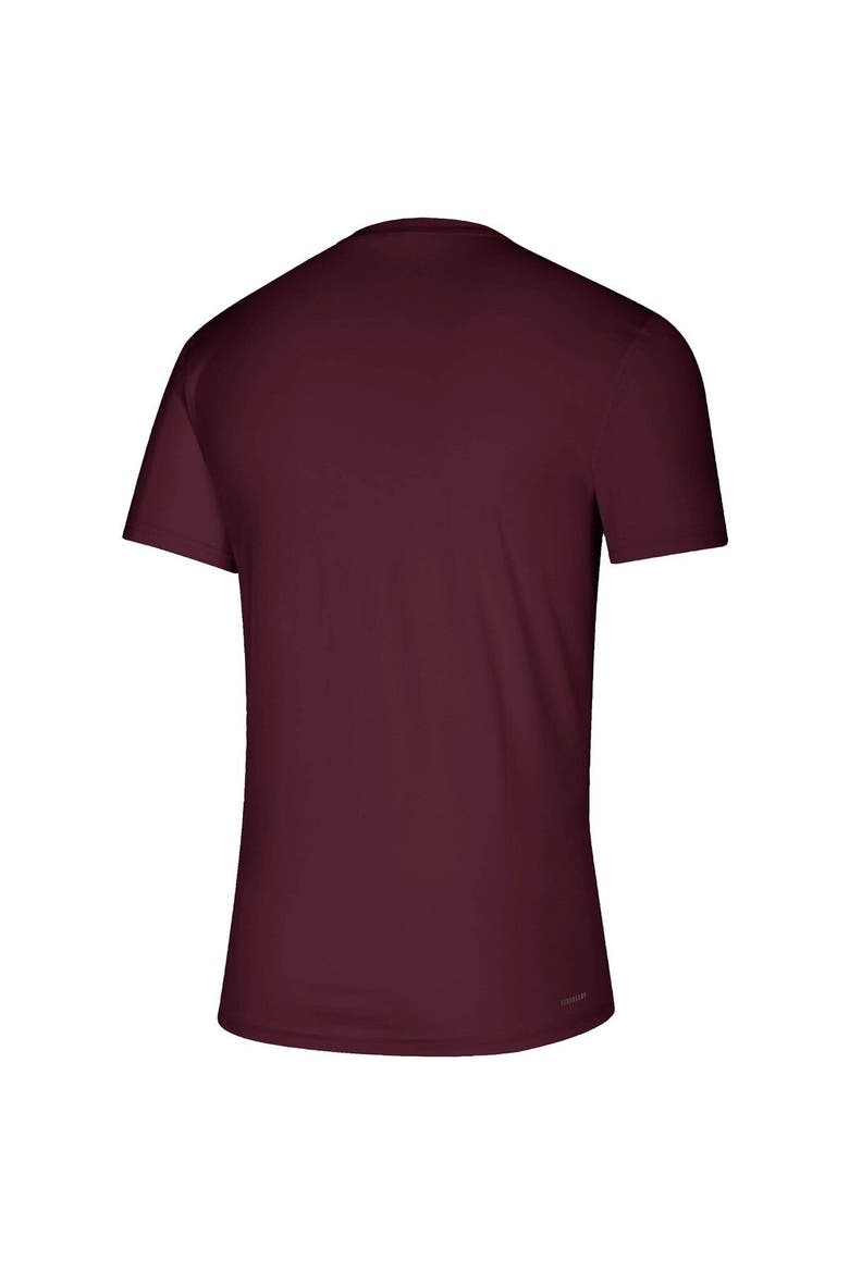 Men's adidas Maroon Mississippi State Bulldogs Locker Repeat Softball Creator AEROREADY T-Shirt, Alternate, color, Maroon