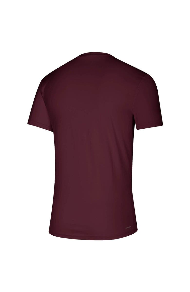 adidas Men's adidas Maroon Mississippi State Bulldogs Locker Repeat Softball Creator AEROREADY T-Shirt, Alternate, color, 