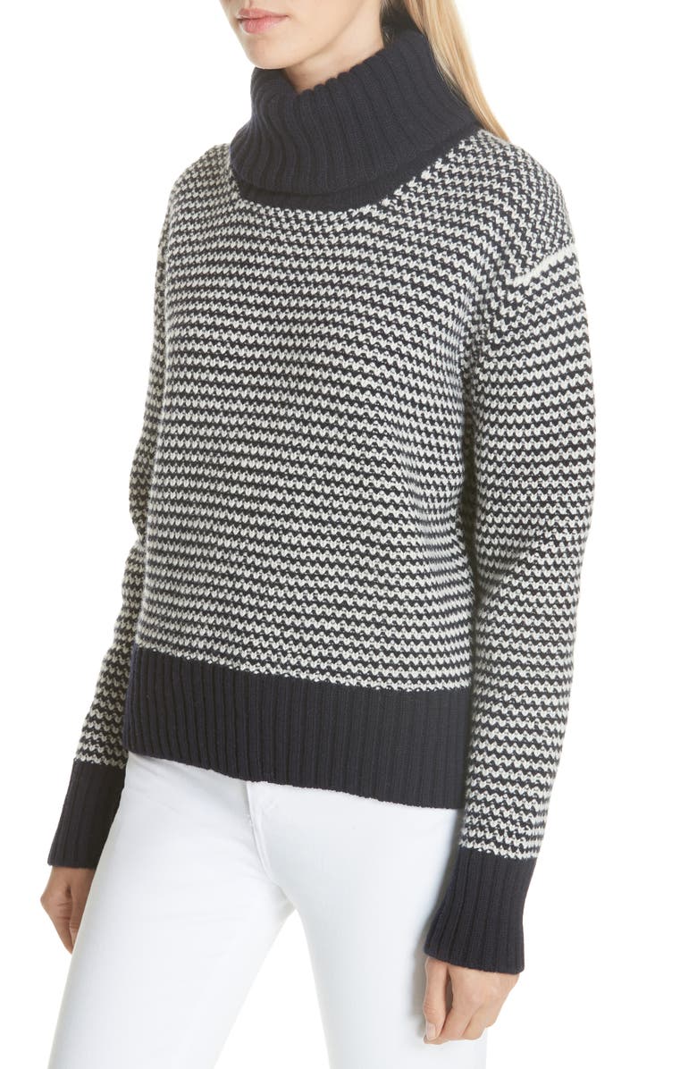 &Daughter Roshin Textured Roll Neck Wool Sweater, Alternate, color, 