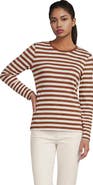 Lands' End Supima Cotton Long Sleeve Crewneck T-Shirt