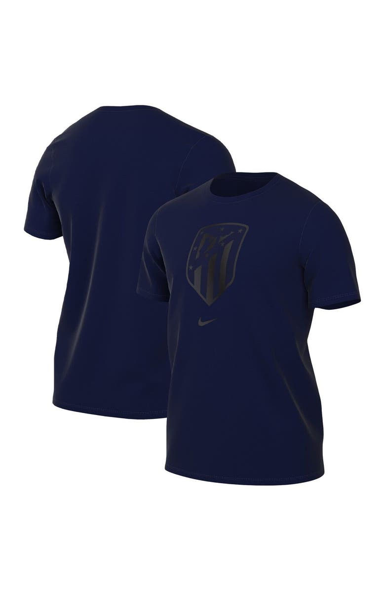 Nike Men's Nike Navy Atletico de Madrid Crest T-Shirt, Main, color, Navy