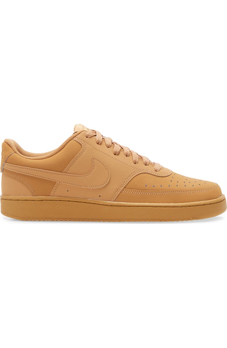Nike Court Vision Low Sneaker, Alternate, color, 200 Flax/Flax
