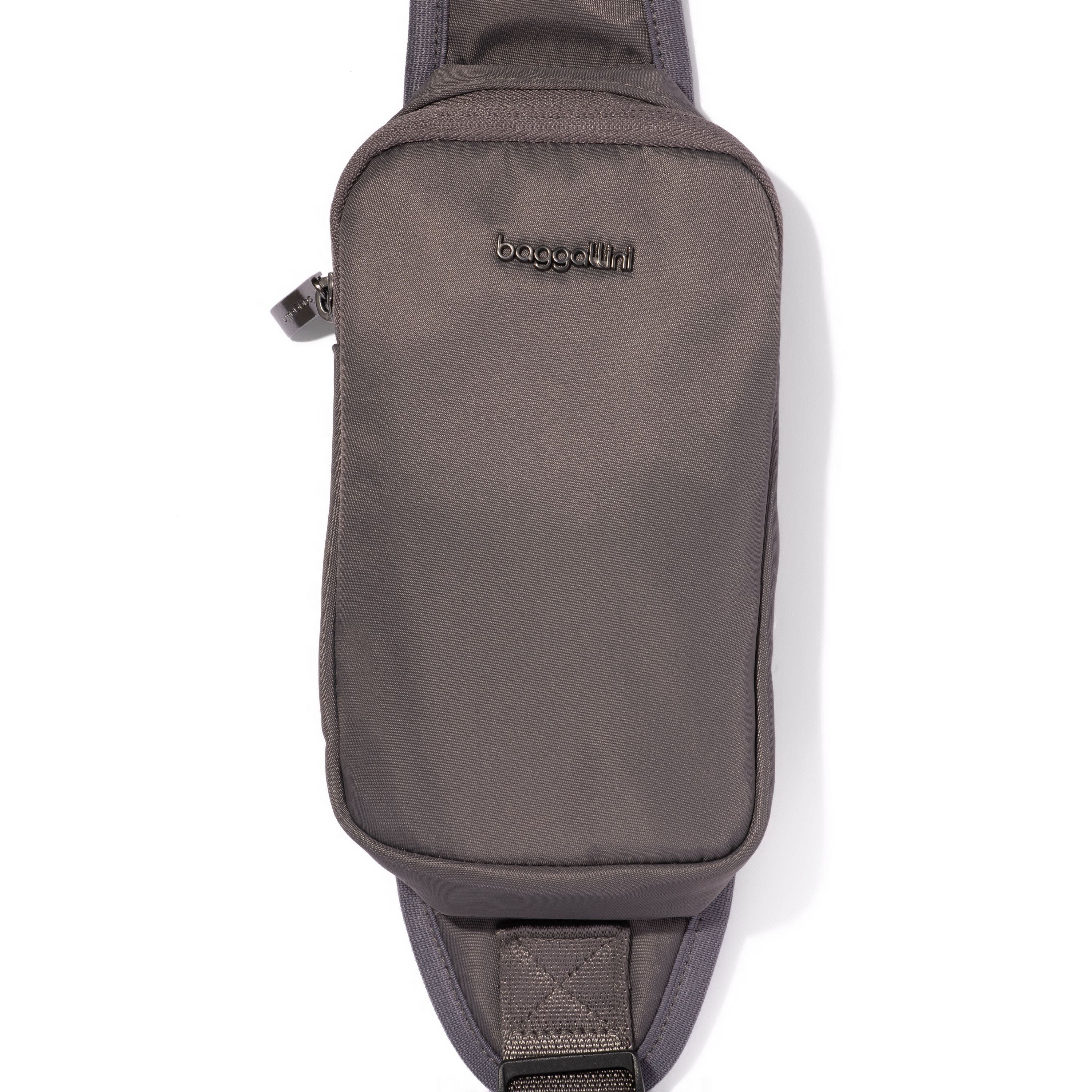 BAGGALLINI Central Park Large Sling, Alternate, color, Smoke Twill