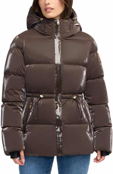 Scotch & Soda Enola Water Repellent Channel Quilted Down Jacket