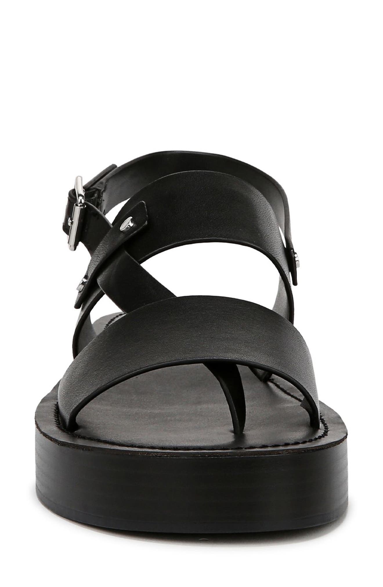 Franco Sarto Genova Slingback Platform Sandal, Alternate, color, Black