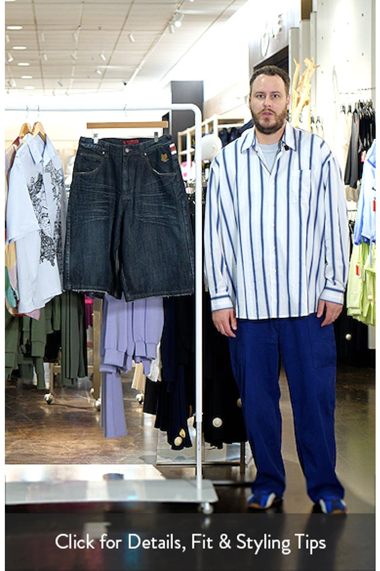Kingdom Colossus Baggy Denim Shorts video
