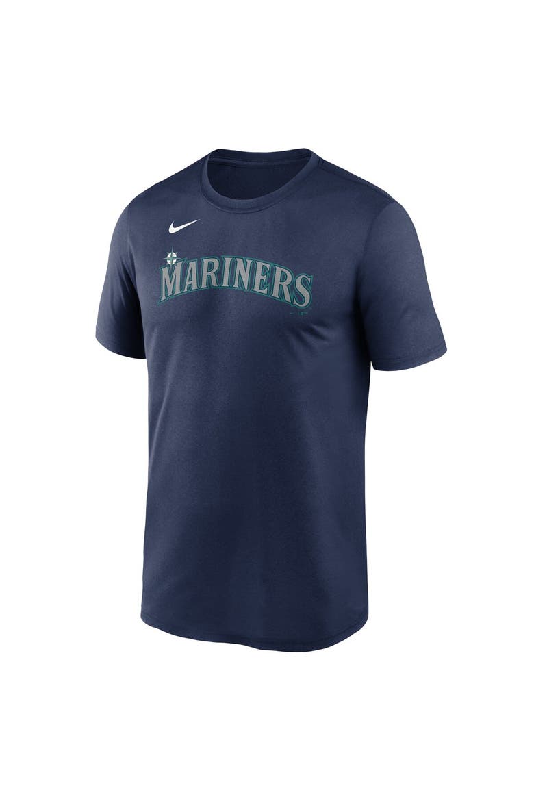 Men's Nike Navy Seattle Mariners Fuse Legend T-Shirt, Alternate, color, Navy