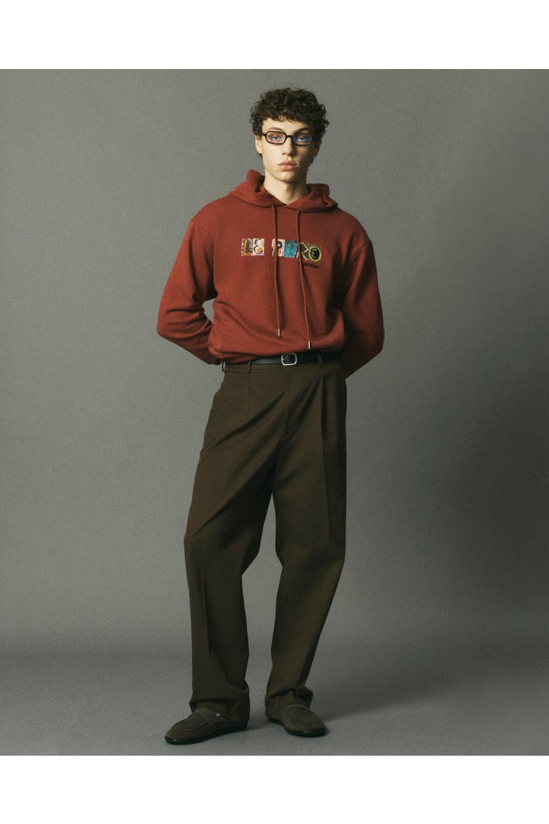 Forest Hoodie, Alternate, color, Burgundy
