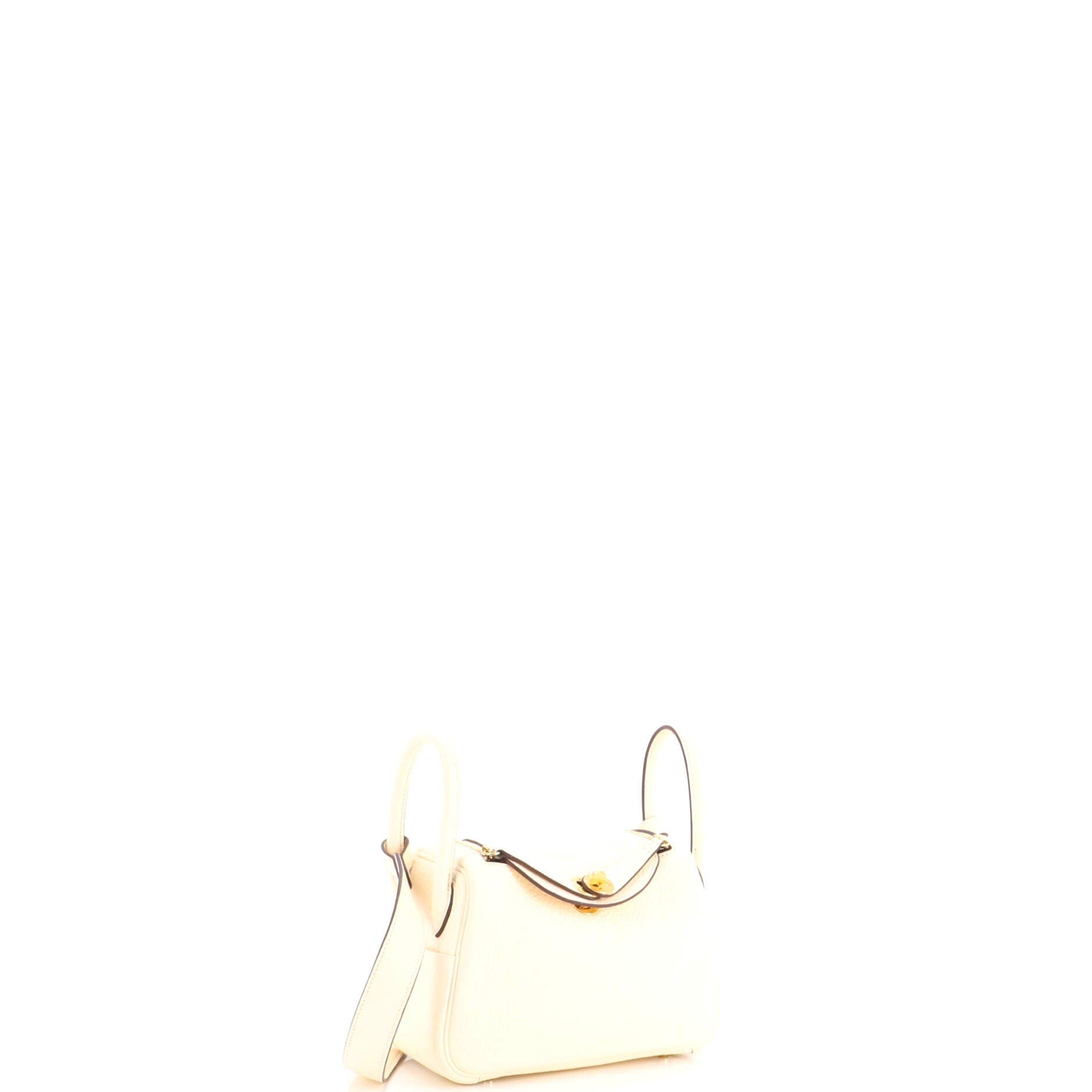 Lindy Bag Clemence Mini, Alternate, color, White