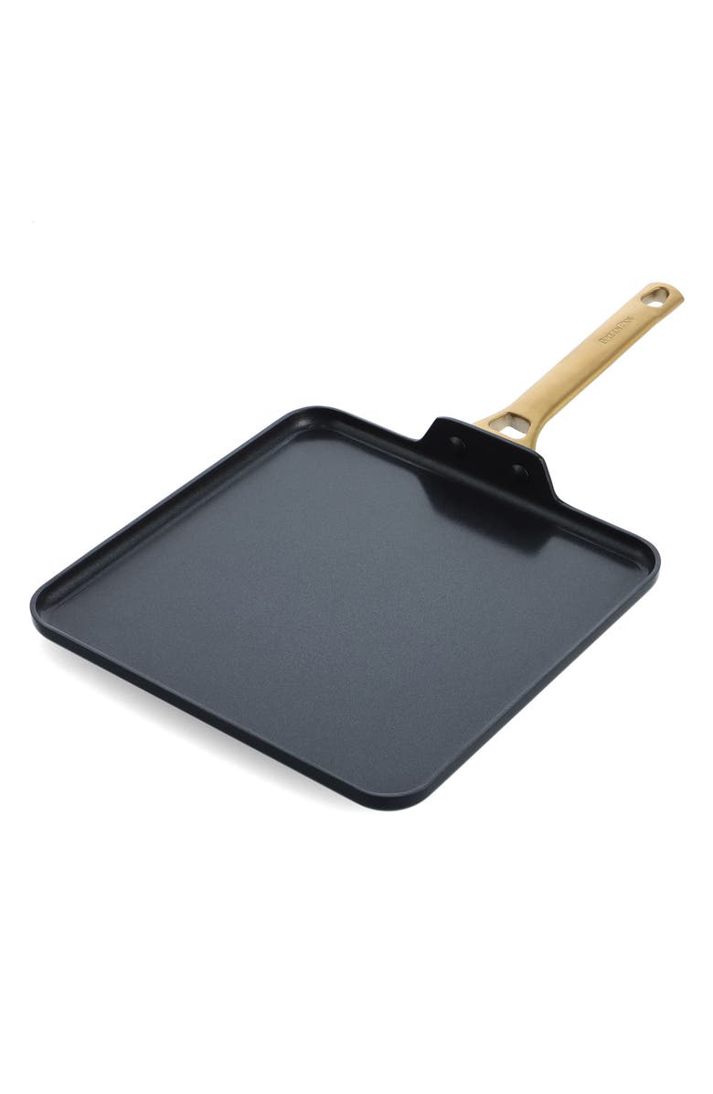 GreenPan Reserve Black Hard Anodized Aluminum Ceramic Nonstick Griddle, Main, color, 
