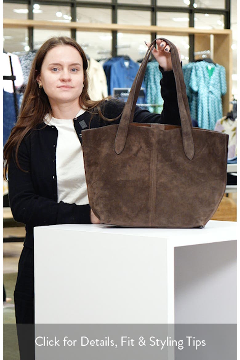 Suede Shopper Bag video