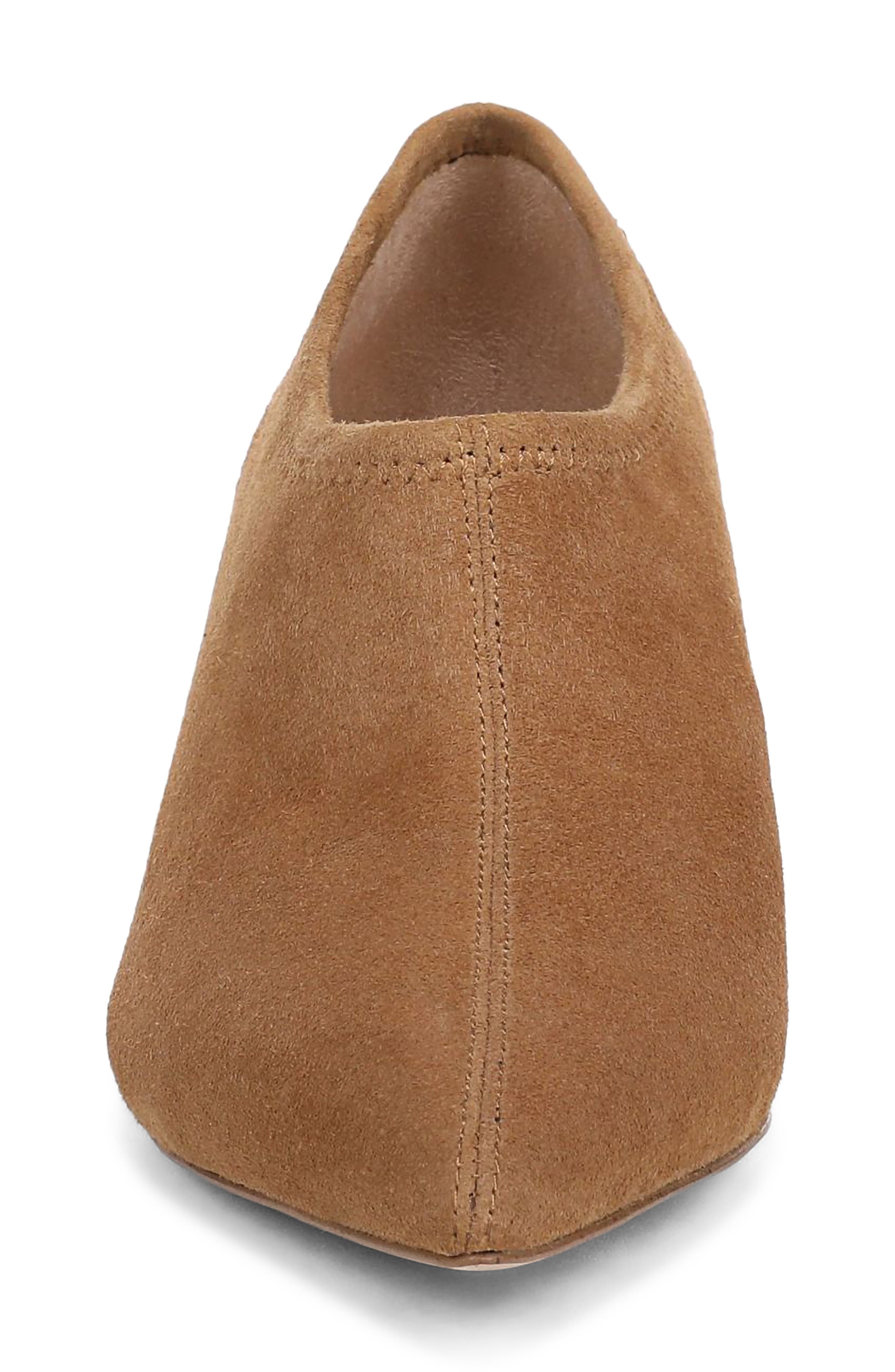 Stoj Pointed Toe Kitten Heel Ankle Bootie, Alternate, color, BROWN SUGAR