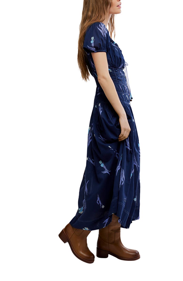 Free People Complete Me Cotton Midi Dress, Alternate, color, 