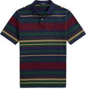 Polo Ralph Lauren Classic Fit Stripe Cotton Piqué Polo